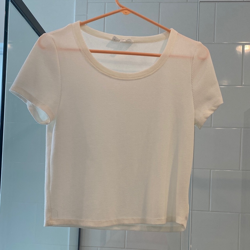 Hippie Rose White Short Sleeve Tee